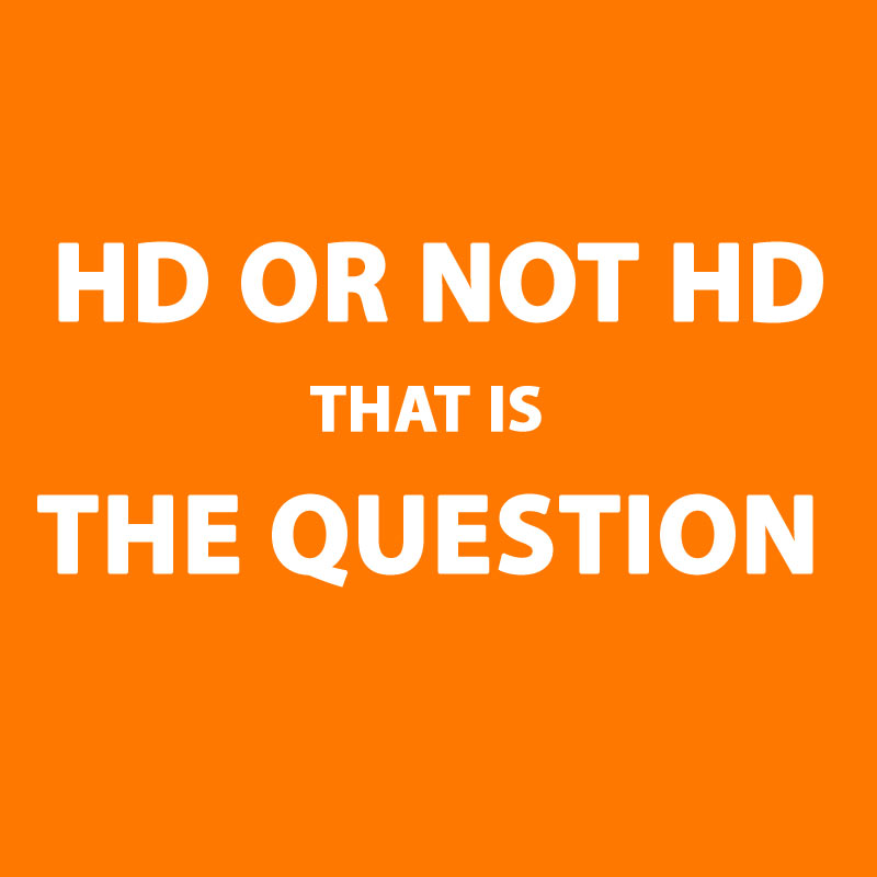 1000TVL, HD or NOT HD?