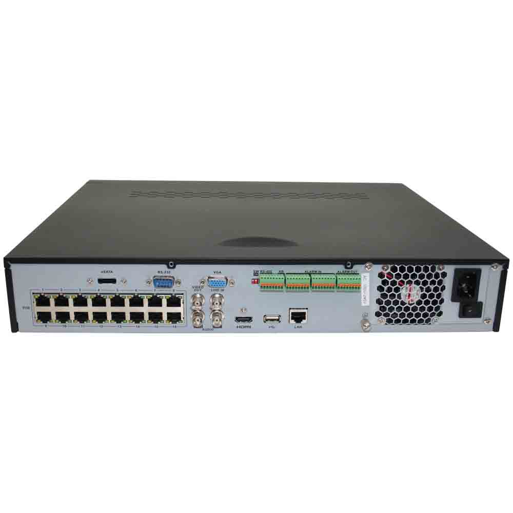 DS-7716NI-SP Hikvision 16 Channel Network Video Recorder With 16 PoE Ports