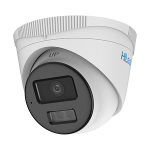 HiLook by Hikvision IPC-T249HA-LU MP Smart Hybrid Light Fixed Turret Network Camera with Built in Mic (2.8mm Lens)