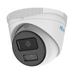 HiLook by Hikvision IPC-T249HA-LU MP Smart Hybrid Light Fixed Turret Network Camera with Built in Mic 2.8mm Lens