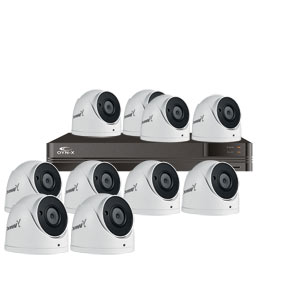 Kestrel 16ch 4K IP PoE CCTV Kit with 10x 8MP IP Turret Cameras