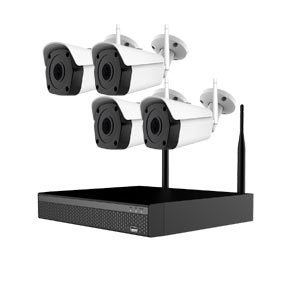iSentry 5MP HD Wireless IP CCTV System with 4 WiFi Cameras
