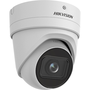 Hikvision DS-2CD2H86G2-IZS 8MP 4K AcuSense Dark Fighter White Turret Network Camera with Motorized Varifocal Lens