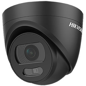 Hikvision ColorVu DS-2CE72HFT-F28 5MP Full Time Colour Turret Camera (Black)