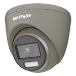 Hikvision DS-2CE72KF3T-G 5MP 3K Fixed Lens ColorVu Grey Turret Camera (2.8mm Lens)