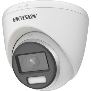 Hikvision 4Ch HD-TVI CCTV Kit with 4x 5MP 3K Fixed Lens ColorVu PoC White Light Turret Camera (2.8mm Lens) #2