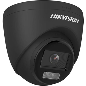 Hikvision DS-2CE72KF3T-LE-B 5MP 3K ColorVu Dual Light Black PoC Fixed Turret Camera (2.8mm Lens)