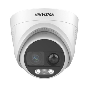 Hikvision DS-2CE72UF3T-PIRXO 8MP 4K ColorVu PIR Siren Fixed Turret Camera (2.8mm Lens)