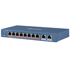 Hikvision DS-3E0310HP-E 8-Port 100Mbps Unmanaged PoE Switch with 2 x Uplink #2