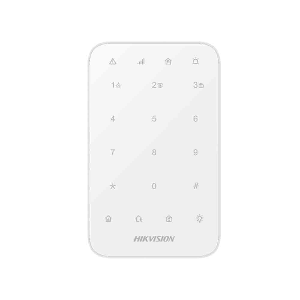 Hikvision DS-PK1-E-WE Wireless LED Keypad Intruder Alarm