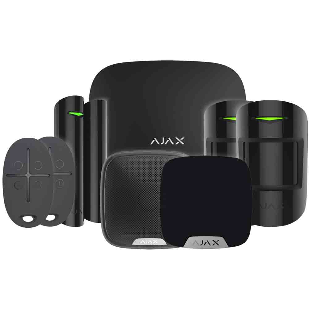 Ajax Hubkit1 Black Intruder Alarm Kit