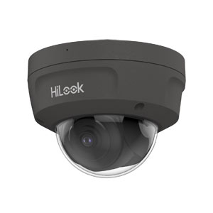 HiLook by Hikvision IPC-D150H-MUG 5MP Grey Dome Camera with 30m IR & Built in Mic (2.8mm Lens)