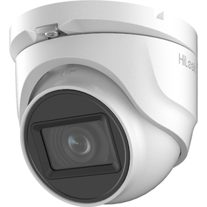 HiLook by Hikvision THC-T180-M 8 MP 4K Fixed Turret White Camera with 30m IR (2.8mm Lens)